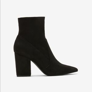 Express Block Heel Booties